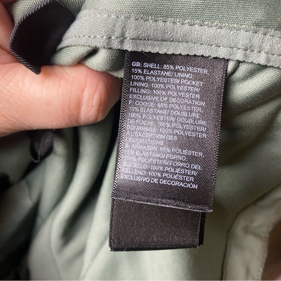 The North Face Mountain Sweatshirt Full Zip Hoodie Green Women's Large - Picture 5 of 5